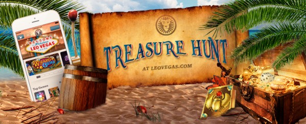 LeoVegas April treasure hunt