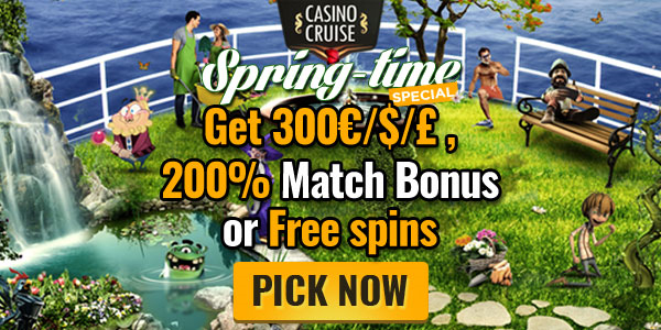 March special bonus at Casino Cruise