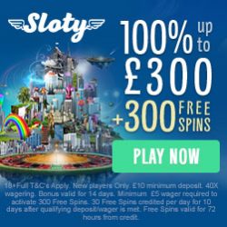 Sloty casino welcome bonus