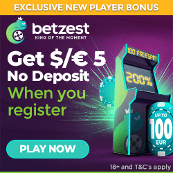 Betzest £5 free and 200% exclusive