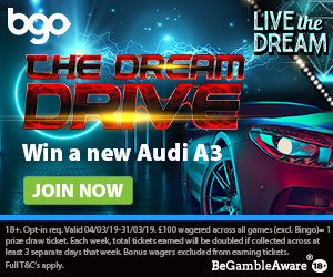 Win Audi A3 BGO promo