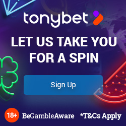 Tonybet £300 bonus