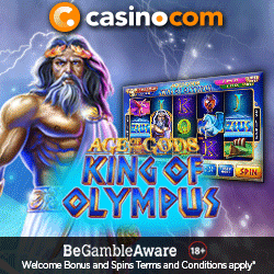 Casinocom 20 free spins no deposit
